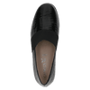 CAPRICE WOMENS 24351-45 014 FINJA Black Patent Croc Effect Slip-On Shoe