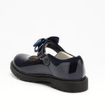 LELLI KELLY KIDS MISS LK LK8661 Miss LK MAISY Navy Patent School Shoe