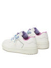 GEOX KIDS J45HXD J WASHIBA Girls White/Multi Sneaker