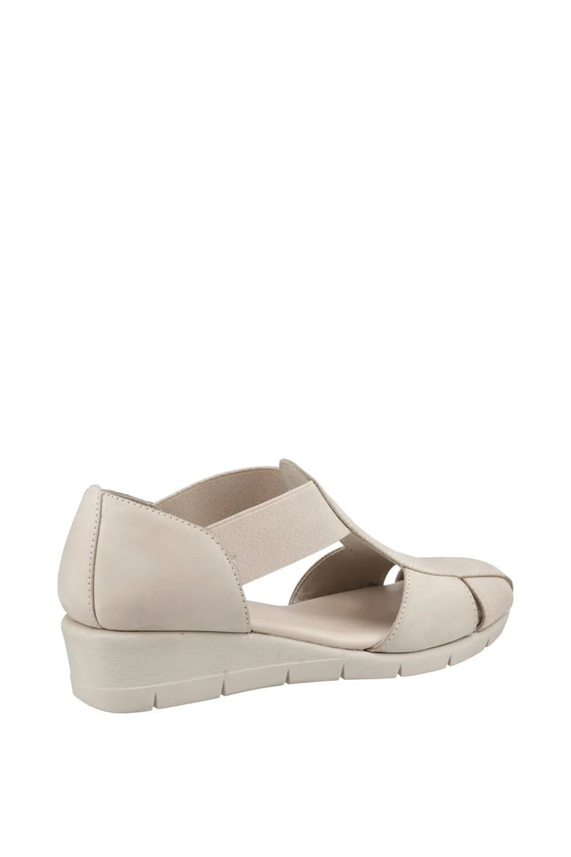 FLEET & FOSTER WOMENS DOLLY Taupe Slip-On Sandal