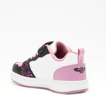 LELLI KELLY KIDS LK2015 DAISY Girl's Black/Blush Pink Riptape Trainer