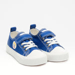 BILLI GIO KIDS BGEA4580 BOMBERINO RYO1 Royal Blue Canvas Sneaker