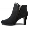 CAPRICE 25311/29/858 Navy Nubuck Leather/Patent Ankle Boot