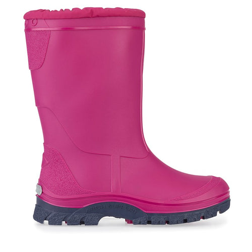 STARTRITE KIDS 0229-6  MUDBUSTER Fleece Lined Wellies PINK