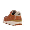 RIEKER MENS 07605-22 ODEON R-Evolution Tan Leather Lace-Up Shoe