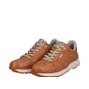 RIEKER MENS 07605-22 ODEON R-Evolution Tan Leather Lace-Up Shoe