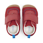 STARTRITE KIDS 0786-1 BABY CHUCKLING Red Leather/Nubuck Leather Pre-Walker F fit