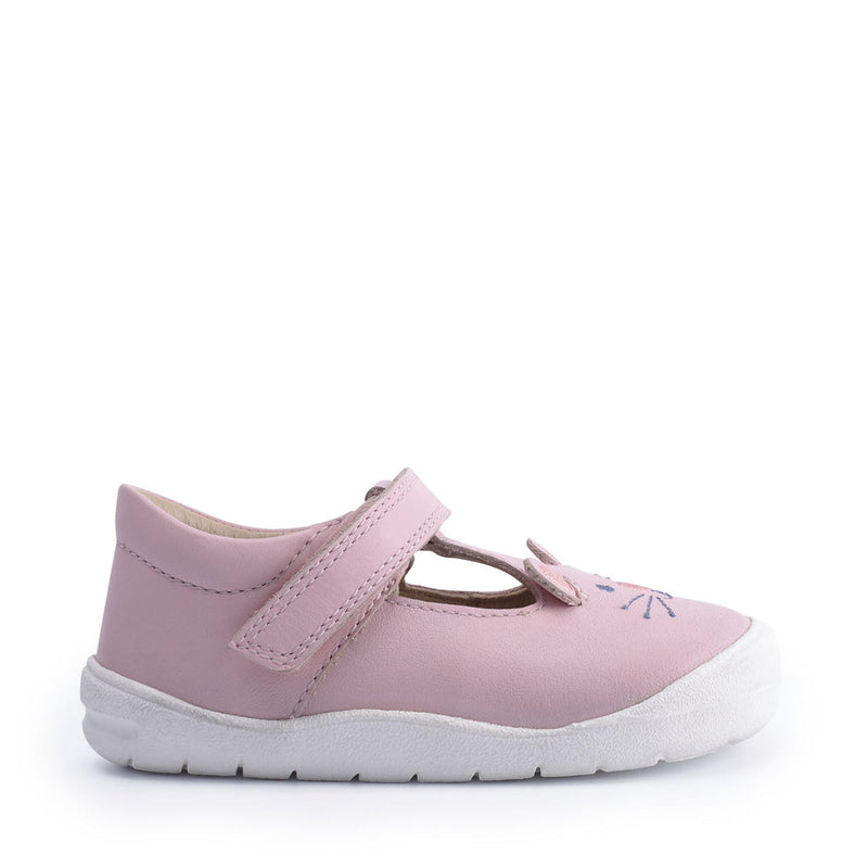 STARTRITE KIDS 0794-6 BUDDY  Girl's Pink Leather 'Mouse' Shoes 'F' Fit