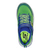 SKECHERS KIDS 403900LMBL NITRATE ZULVOX Lime/Blue Trainer