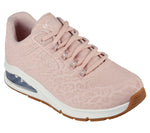 SKECHERS WOMENS 155642 BLSH UNO 2 Blush Slip-On Trainer