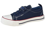 BULL BOYS KIDS BB2074 NICHOLAS Boy's Navy Canvas Sneaker