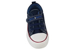 BULL BOYS KIDS BB2074 NICHOLAS Boy's Navy Canvas Sneaker