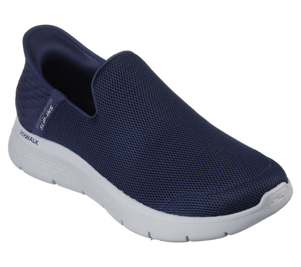 SKECHERS MENS 216491 NVY SLIP INS Go Walk Flex Navy Slip On