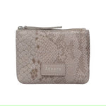 Copy of ASSOTS LONDON DENISE Nude Leather Python Snake Purse