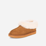 GOODWIN SMITH WOMENS ANN TAN 100% Australian Sheepskin Bootee Slippers