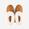 GOODWIN SMITH WOMENS ANN TAN 100% Australian Sheepskin Bootee Slippers