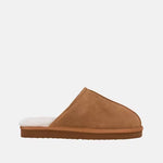 GOODWIN SMITH MENS MAX Tan 100% Australian Sheepskin Mule