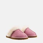 GOODWIN SMITH WOMENS ANN PINK 100% Australian Sheepskin Mule Slippers