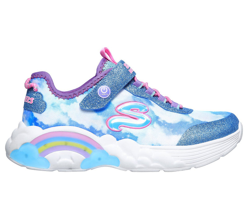 Skechers kids light sale up shoes