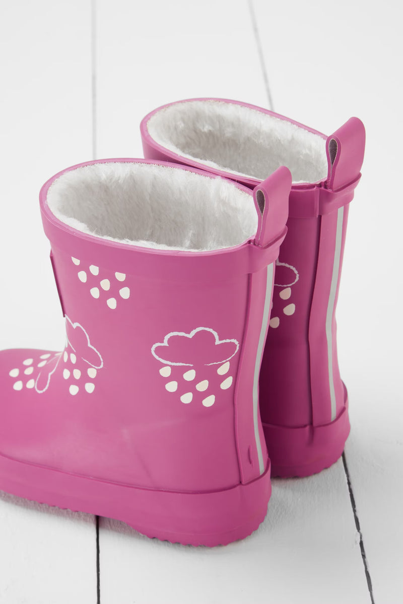 GRASS & AIR KIDS Orchid Pink Colour-Changing Wellies