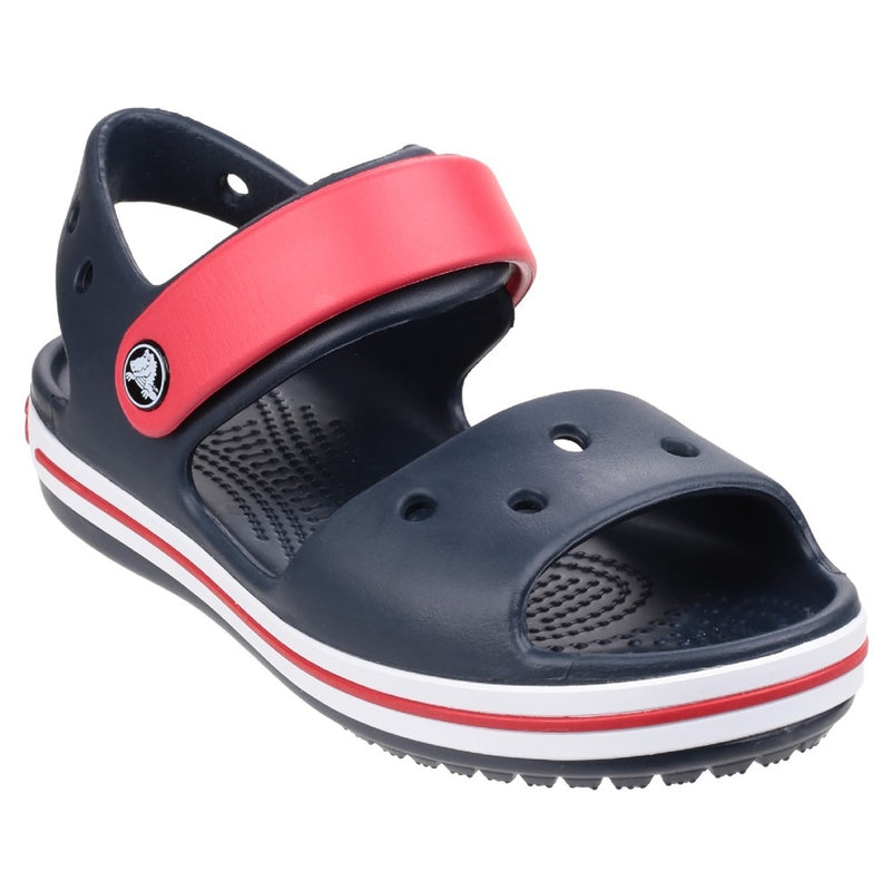 CROCS KIDS 12856-NAVY CROCBAND Sandals  Navy Blue/Red