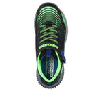 SKECHERS KIDS 403627L LMBL OPTICO Black/Lime/Blue Trainer