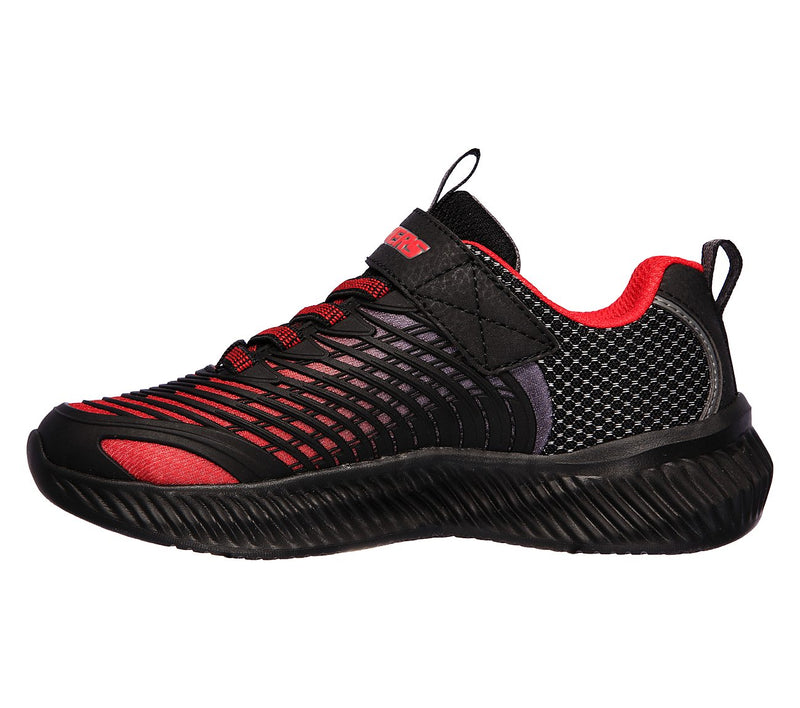 SKECHERS KIDS 403627L RDBK OPTICO Black/Red Trainer