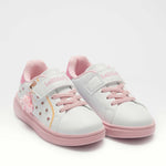 LELLI KELLY KIDS LKAA4826 MILLE STELLE White/ Pink 'Ballerina' Trainer