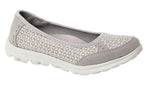 BOULEVARD WOMENS L9548F Casual Grey Slip-On