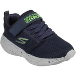 SKECHERS KIDS 405028L/NVY GO RUN FAST Earthy Kid Navy 'Recycled' Velcro Trainer