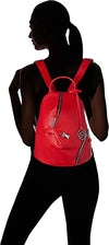 REMONTE WOMENS Q0511-33 Red Backpack Handbag
