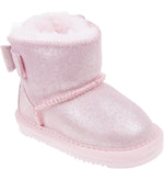 LELLI KELLY INFANT Girls LK6678 MATILDA ROSA Pink GLITTER Bootee