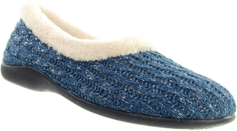 Country Jack 9039 DEMI Indigo Full Slipper