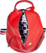 REMONTE WOMENS Q0511-33 Red Backpack Handbag