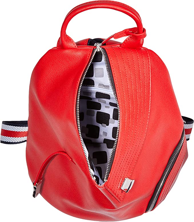 REMONTE WOMENS Q0511-33 Red Backpack Handbag