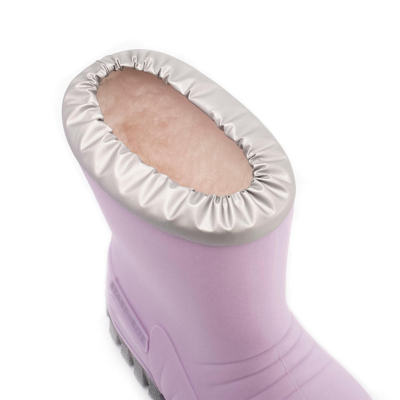 STARTRITE KIDS 9908-8 BABY MUDBUSTER Lilac Fleece Lined Wellies