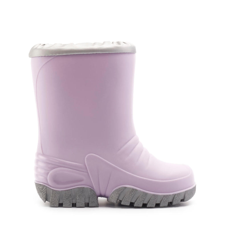 STARTRITE KIDS 9908-8 BABY MUDBUSTER Lilac Fleece Lined Wellies