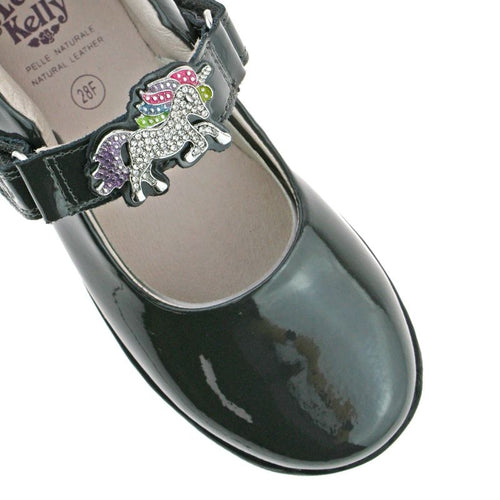 LELLI KELLY LK8312 Blossom Grey Patent Dolly Shoe