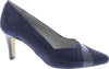 CAPOLLINI G526 SELENA Navy/Patent Special Occasion Court Shoe