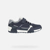 GEOX KIDS J046NA J ALFIER Navy/Grey Combination Trainer