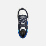 GEOX KIDS J PERTH Boy's Navy/Royal/White Sneaker