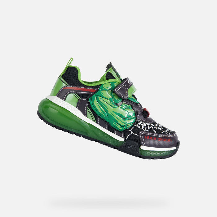 GEOX KIDS J BAYONYC Boy's Marvel Avengers HULK Trainers