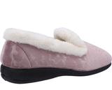 FLEET & FOSTER Adelaide PINK Ladies Memory Foam Full Slipper