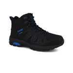 HI-TEC RAVEN MID W/P Mens Black/Blue Walking Boot