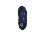 GEOX KIDS J257NA NEW TORQUE BOY Navy/White Velcro Trainer