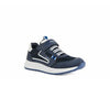 GEOX KIDS J BRIEZEE J25GMB Boy's Navy/White Velcro Sneaker