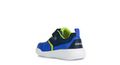 GEOX KIDS J ILLUMINUS Boy's Royal/Lime Velcro Trainer with Lights