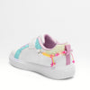 LELLI KELLY KIDS LKAA3410 GIOIELLO JEWEL Girl'sWhite/Multi Riptape Trainer