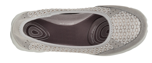 BOULEVARD WOMENS L9548F Casual Grey Slip-On