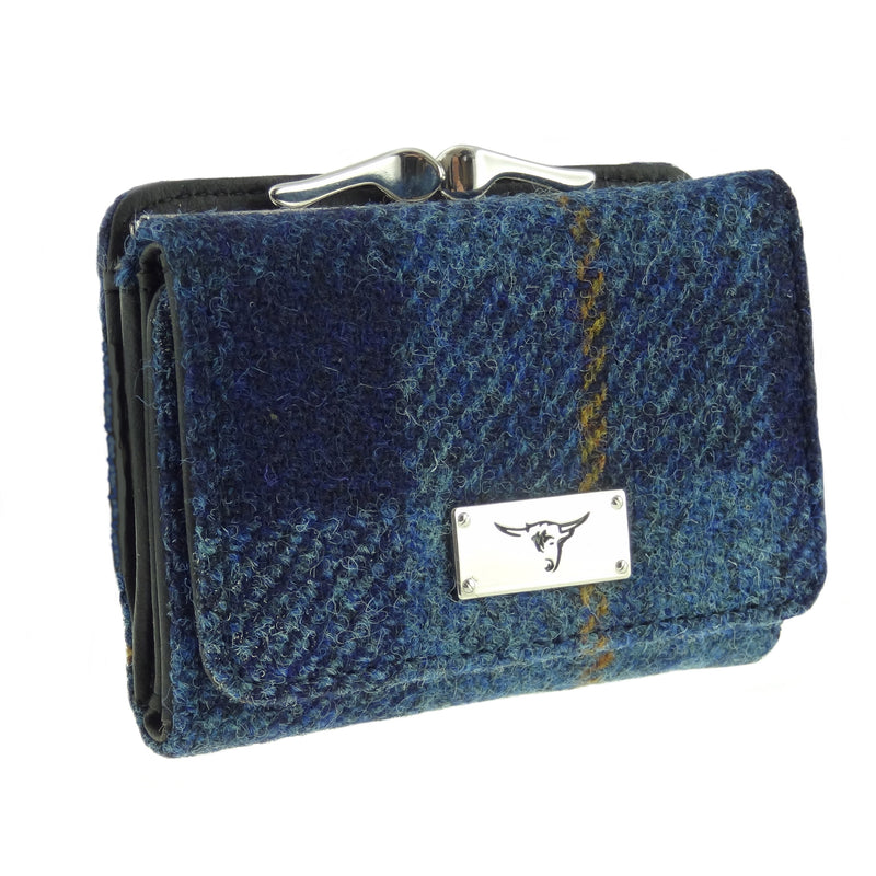 GLEN APPIN - Harris Tweed Unst Small Purse with clasp